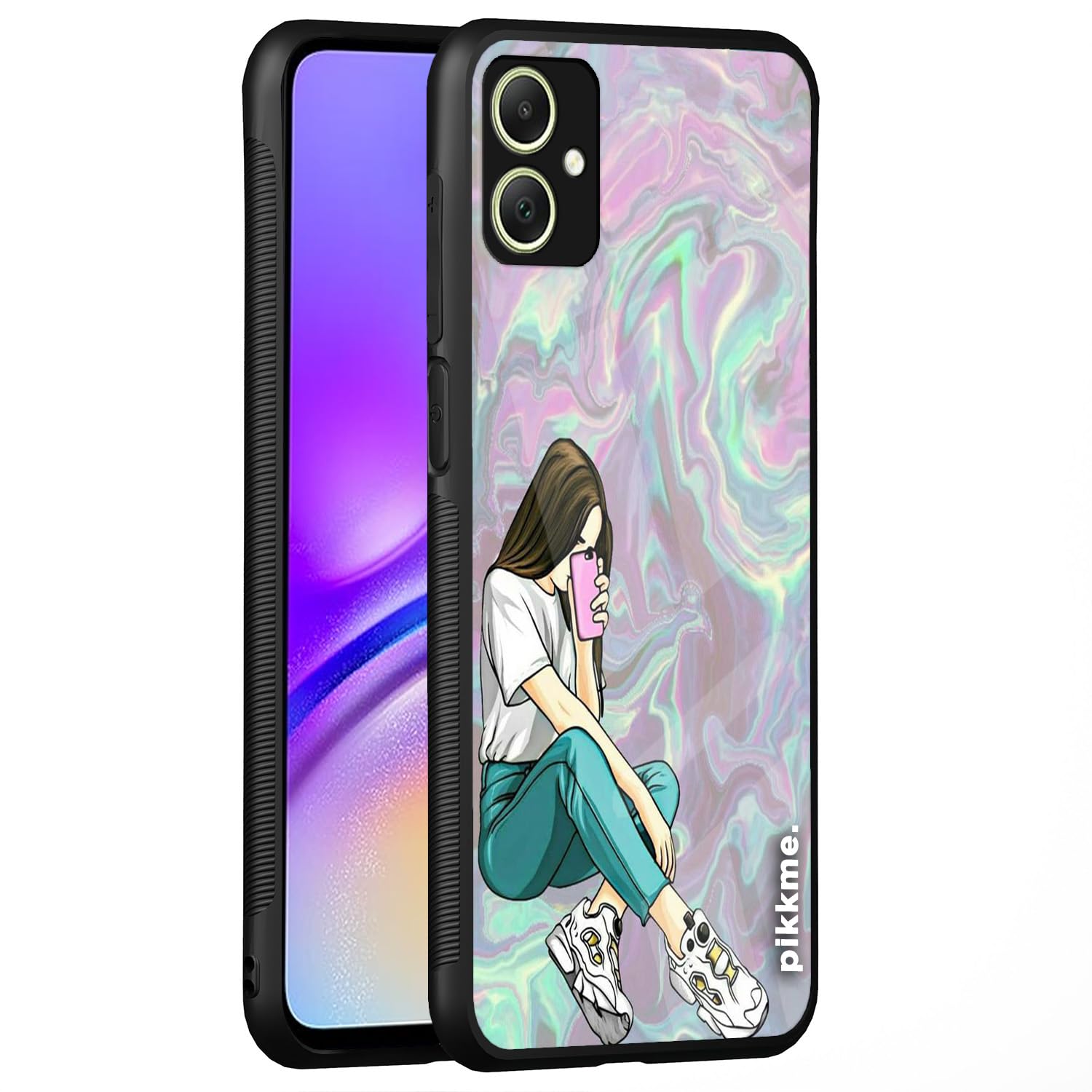 Pikkme Hybrid back cover for Samsung A05/M05/F05