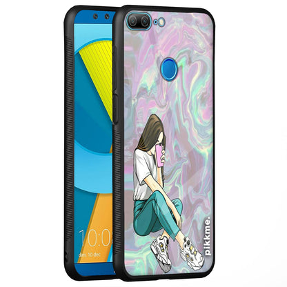 Pikkme Honor 9 Lite Hybrid mobile back cover