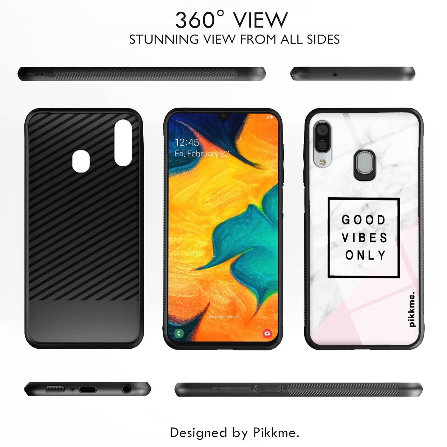 Pikkme Samsung A20/A30/M10s Hybrid mobile back cover – photo 2