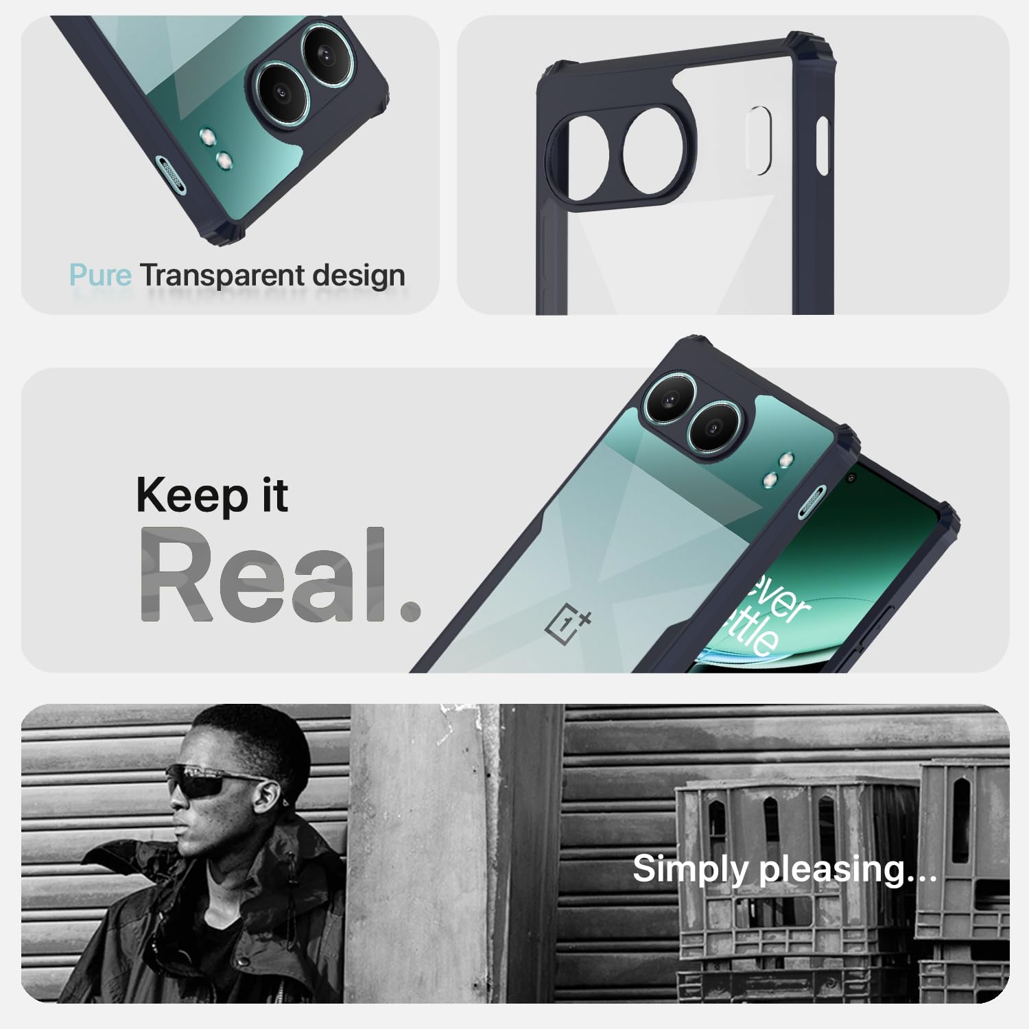 Blue Clear back cover for OnePlus Nord 4 5G – Pikkme – photo 4