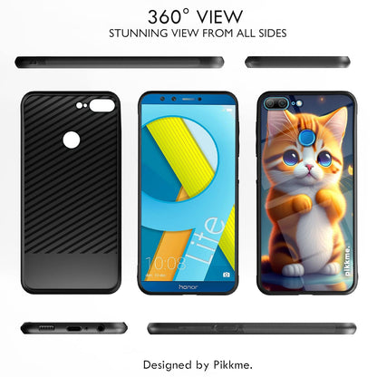 Pikkme Cat mobile cover for Honor 9 Lite – photo 2