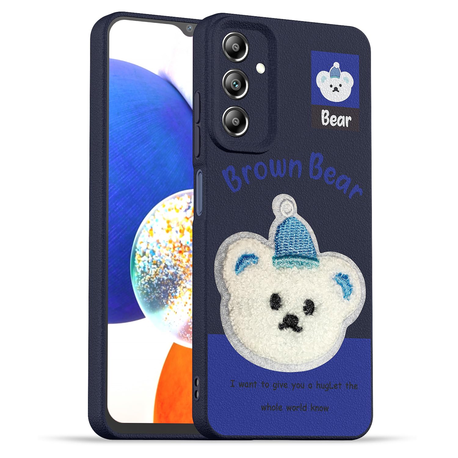 Pikkme blue phone cover for Samsung A14 4G/A14 5G