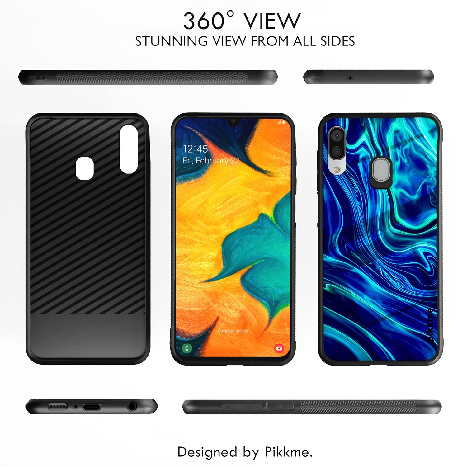 Samsung A20/A30/M10s Hybrid back cover by Pikkme – photo 2