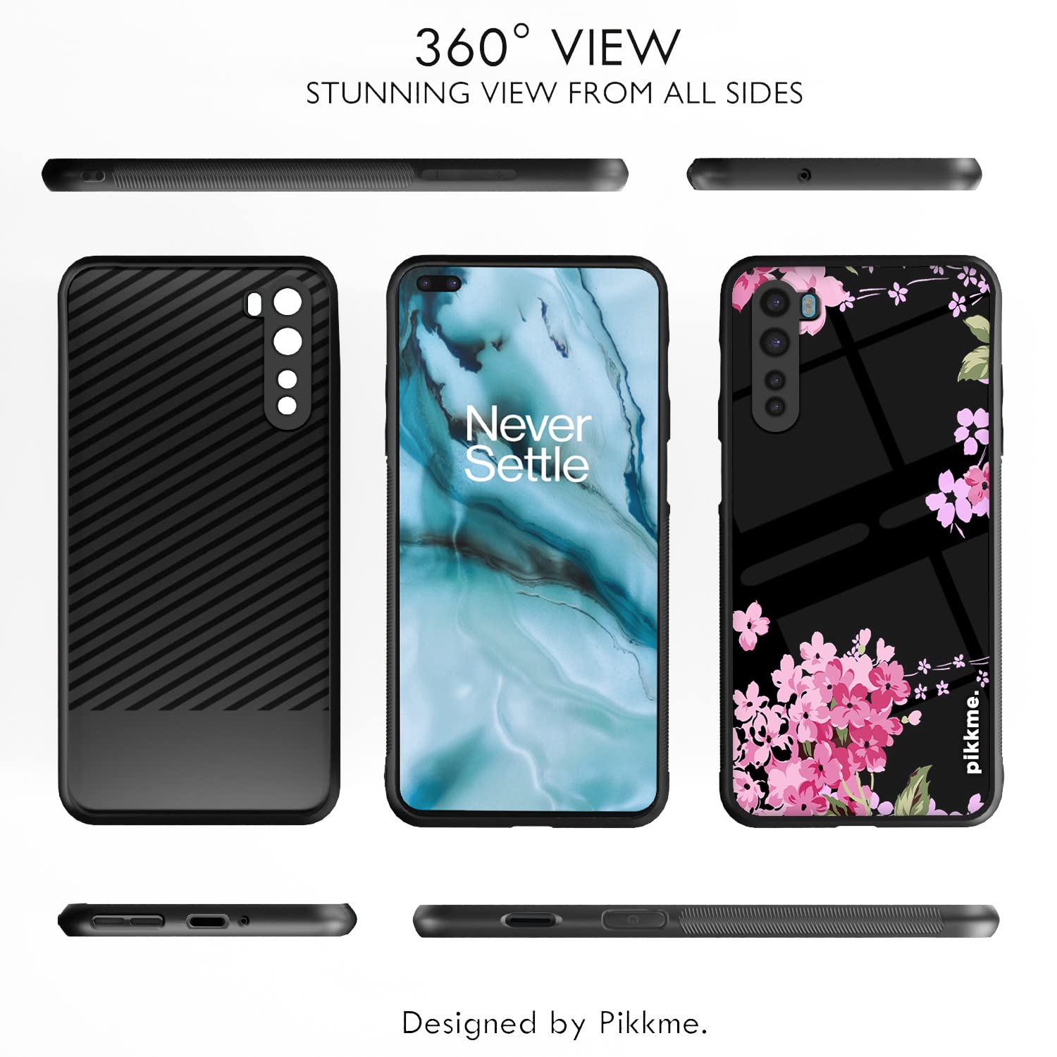 Pikkme Flower back cover for OnePlus Nord – photo 2