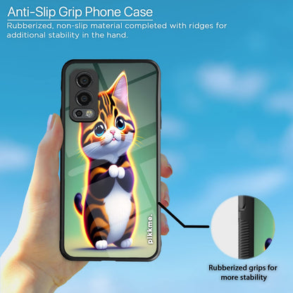 Pikkme Cat mobile cover for OnePlus Nord 2 5G – photo 5
