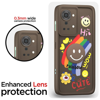 Pikkme OnePlus Nord 2T 5G Soft Silicone brown back cover – photo 5