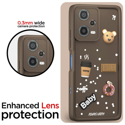 Pikkme Redmi Note 12 Pro 5G brown phone cover – photo 5
