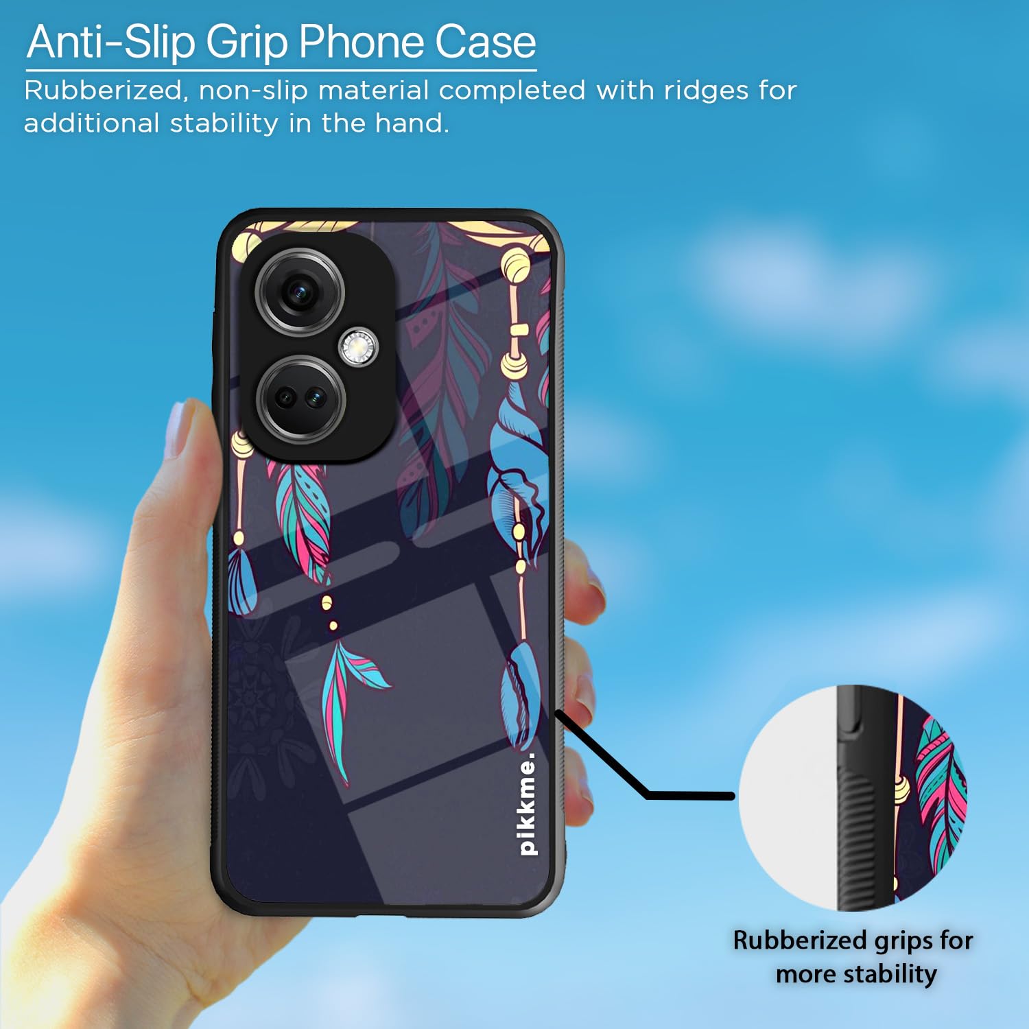 Pikkme Flower mobile back cover for OnePlus Nord CE 3 5G – photo 5