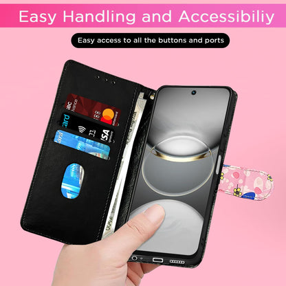 Tecno Spark 30C 5G mobile flip cover in pink flower by Pikkme – photo 7