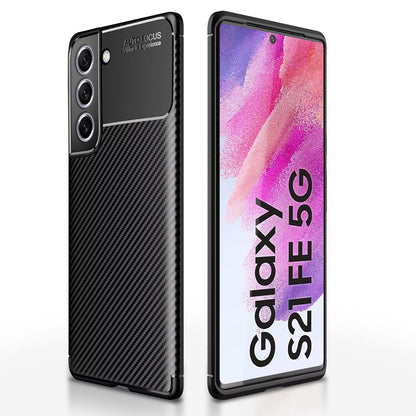 Samsung S21 FE 5G mobile cover in black by Pikkme