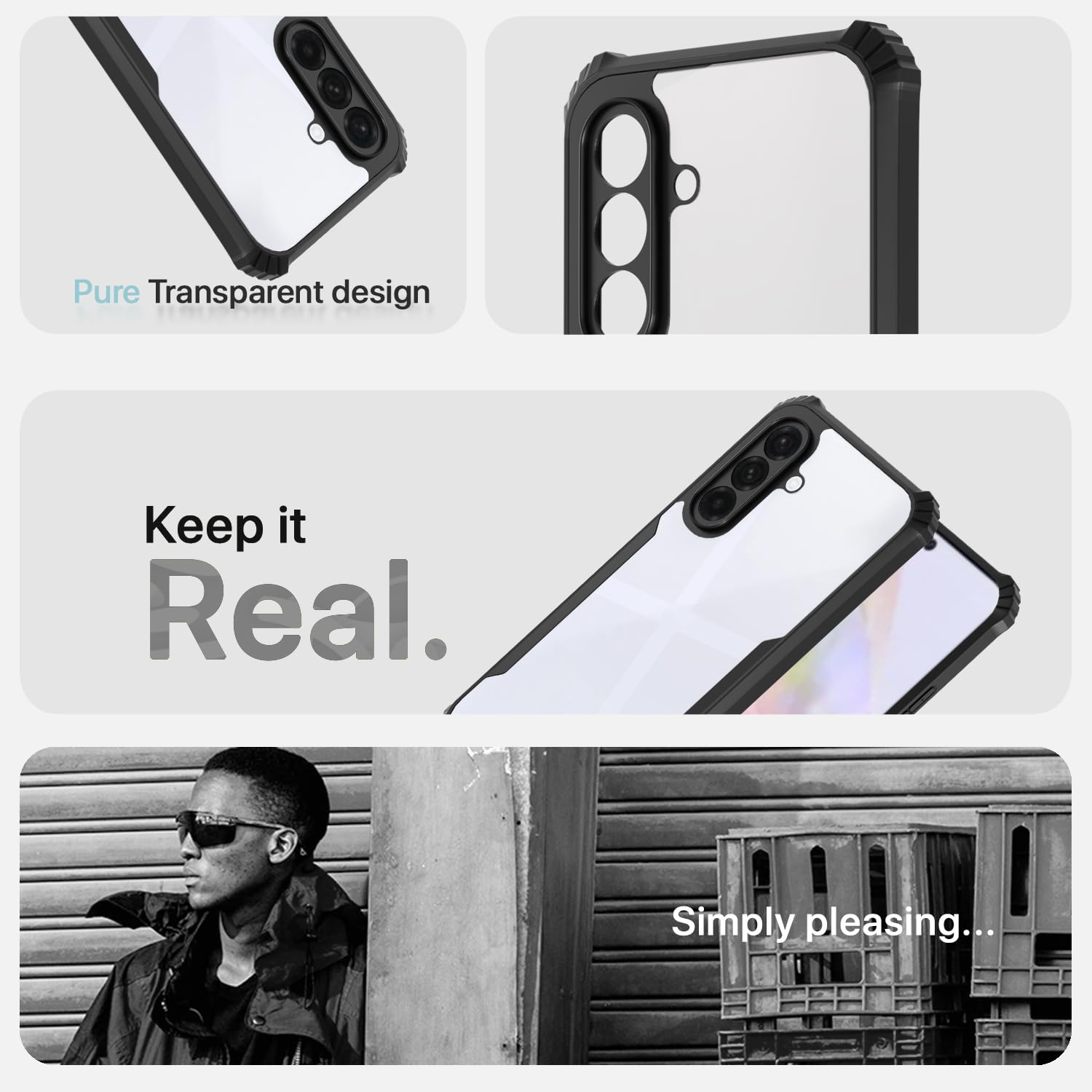 Samsung A36 5G back cover in black by Pikkme – photo 4