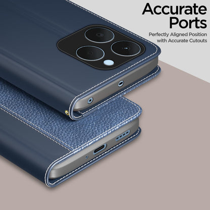 Realme 15T/Narzo 90 5G Wallet flip cover in blue by Pikkme – photo 2
