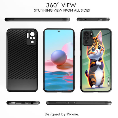 Cat Back cover for Redmi Note 10/Note 10s – Pikkme – photo 2