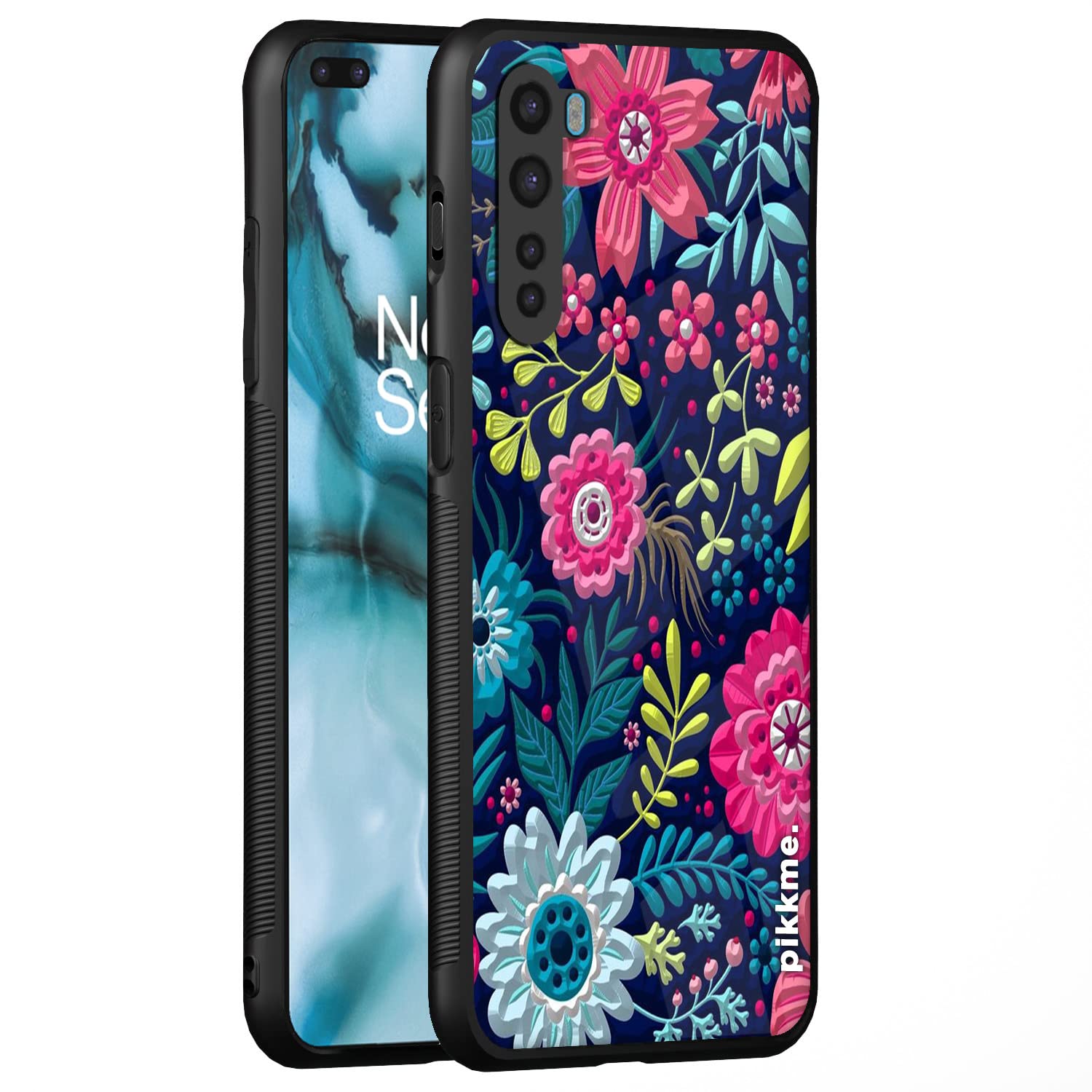 Pikkme OnePlus Nord Flower mobile cover