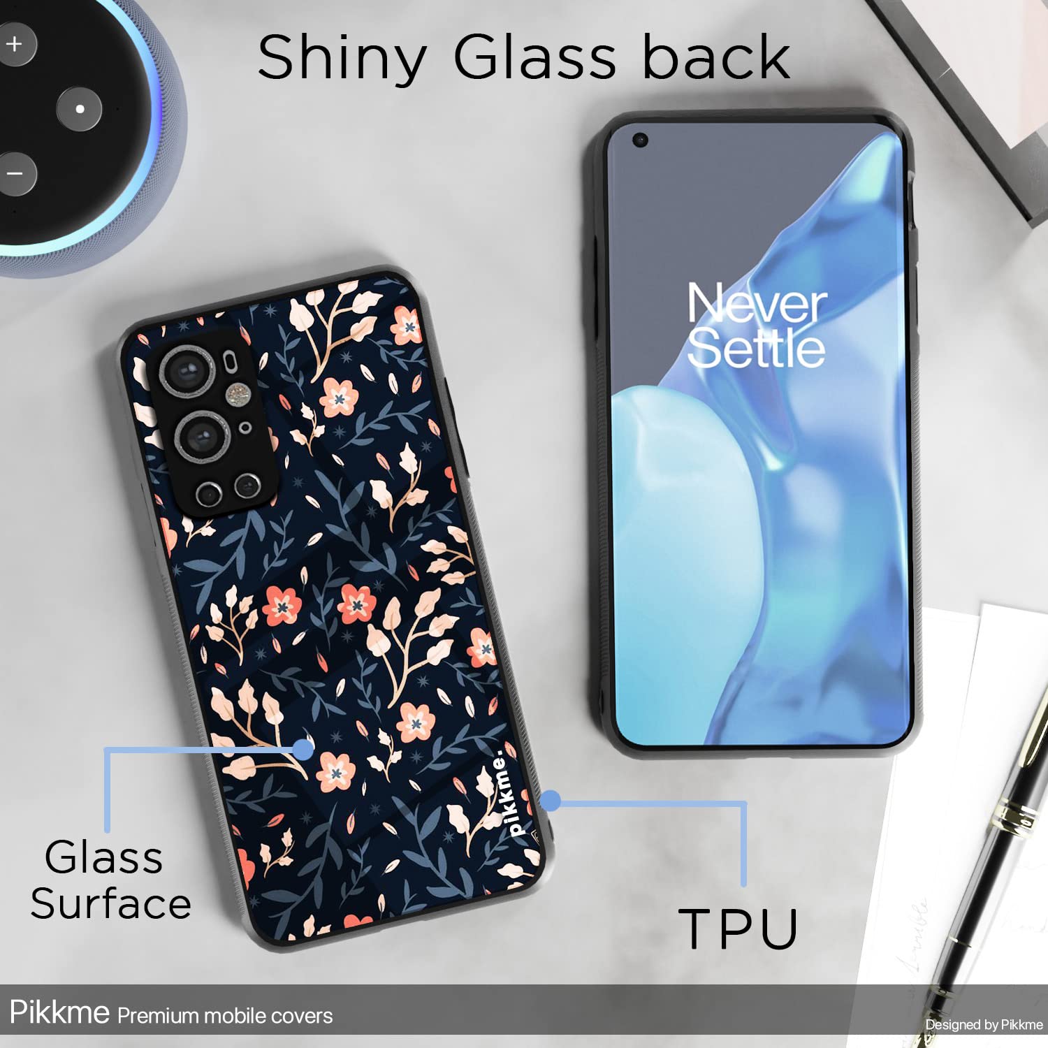 Pikkme OnePlus 9 Pro Flower mobile back cover – photo 3