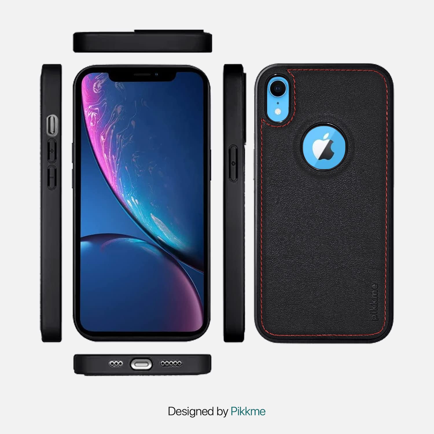 iPhone XR mobile cover in black by Pikkme – photo 3