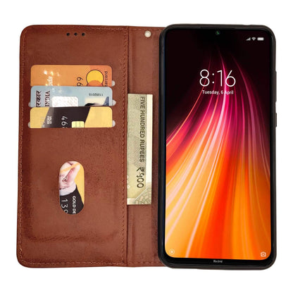 Pikkme brown flip cover for Redmi Note 8 – photo 2
