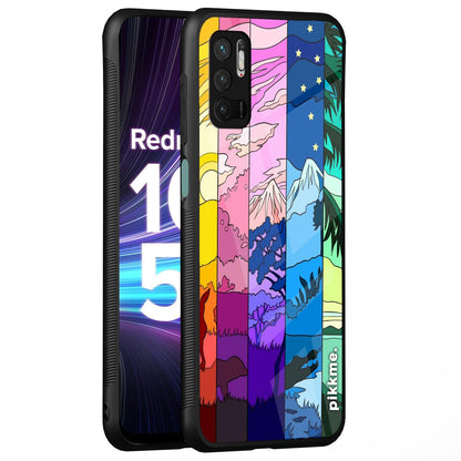 Pikkme Redmi Note 10T/Poco M3 Pro 5G Hybrid mobile back cover