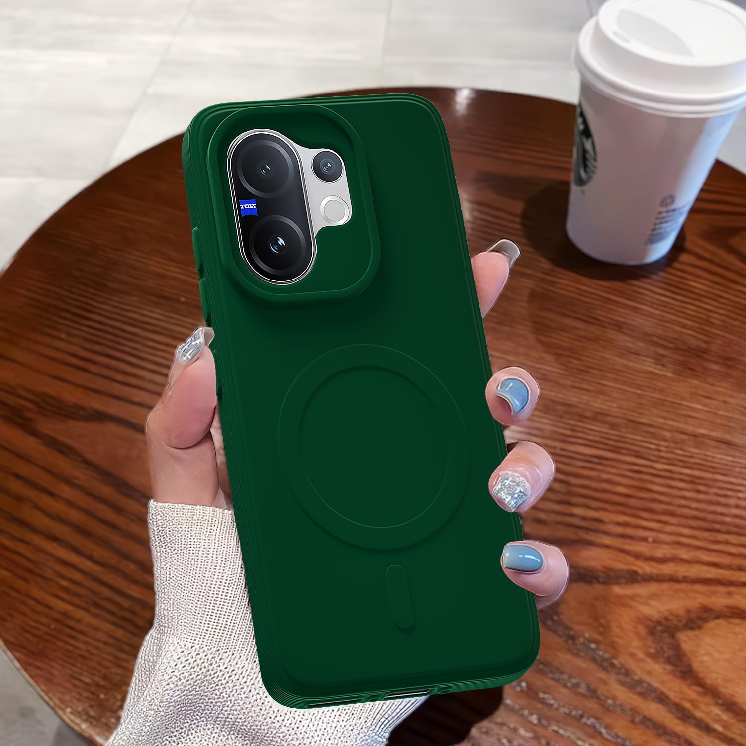 Pikkme green mobile cover for Vivo V60/V60e 5G/T4 Pro – photo 7