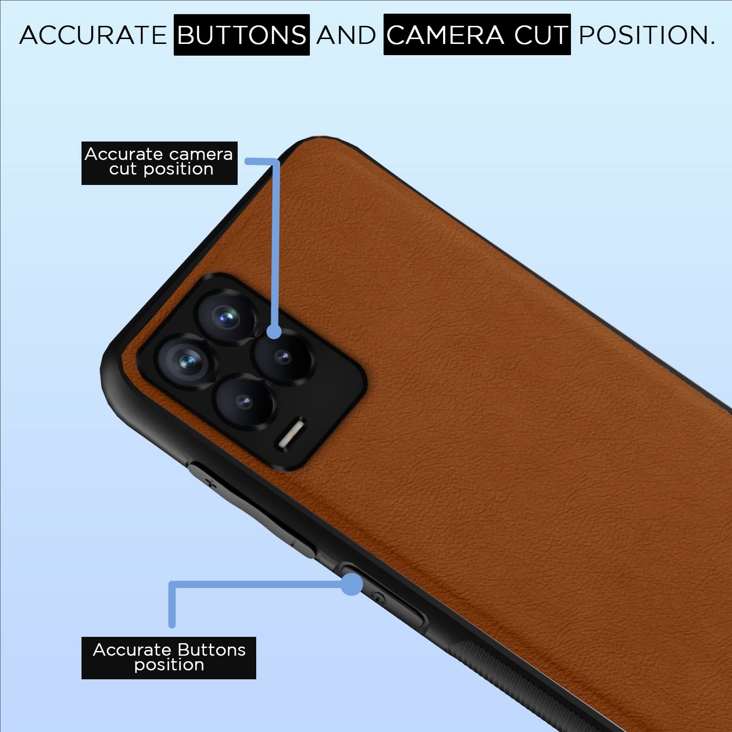 Pikkme Realme 8 4G/8 Pro camel mobile back cover – photo 6