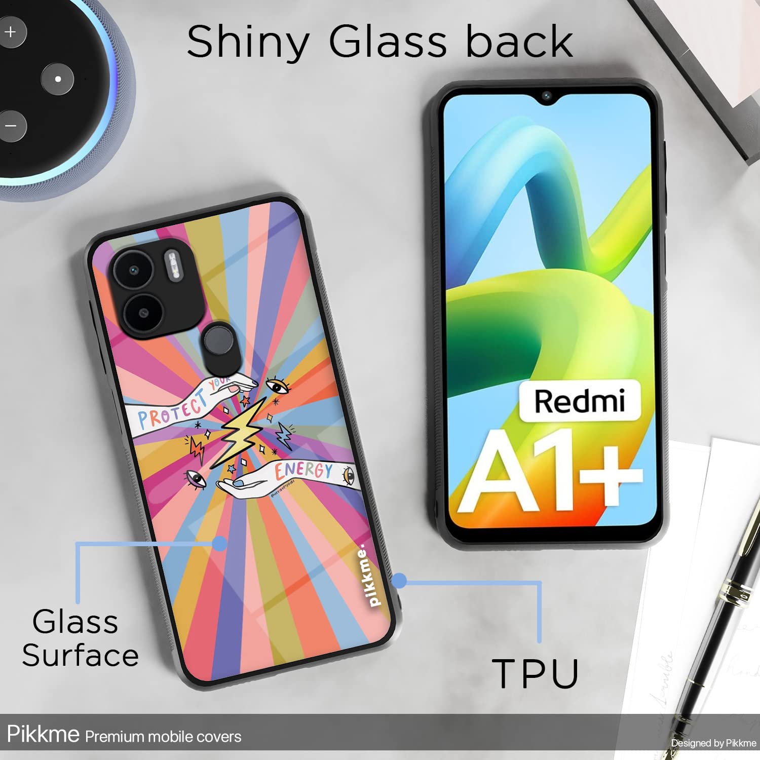 Pikkme Hybrid back cover for Redmi A1 Plus/A2 Plus/Poco C50 – photo 3
