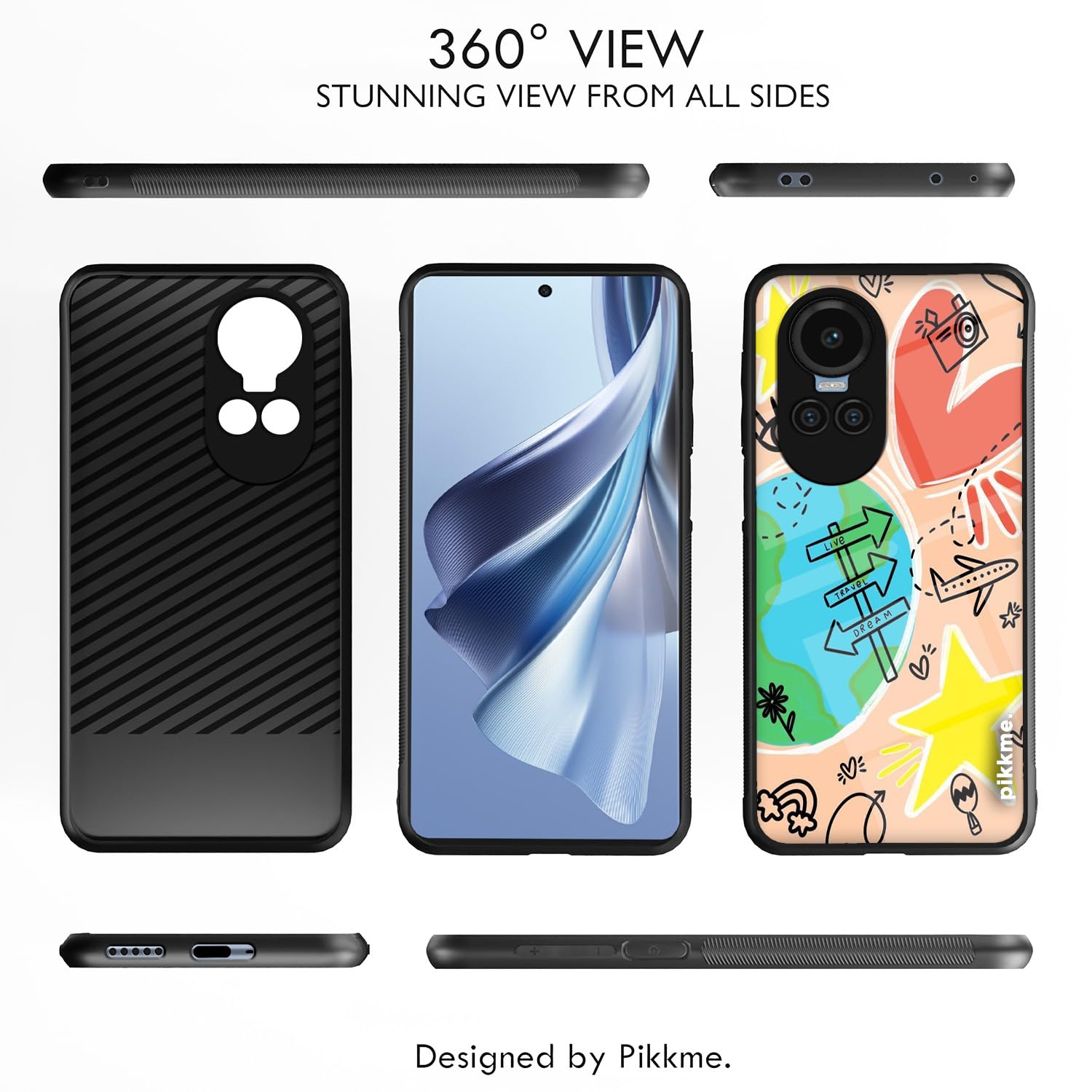 Oppo Reno 10 5G Hybrid phone cover by Pikkme – photo 2