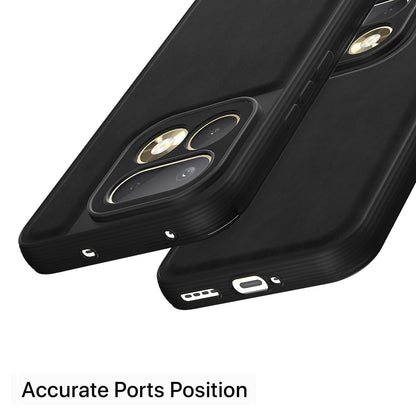 Realme 16 Pro 5G Leather back cover in black by Pikkme – photo 4