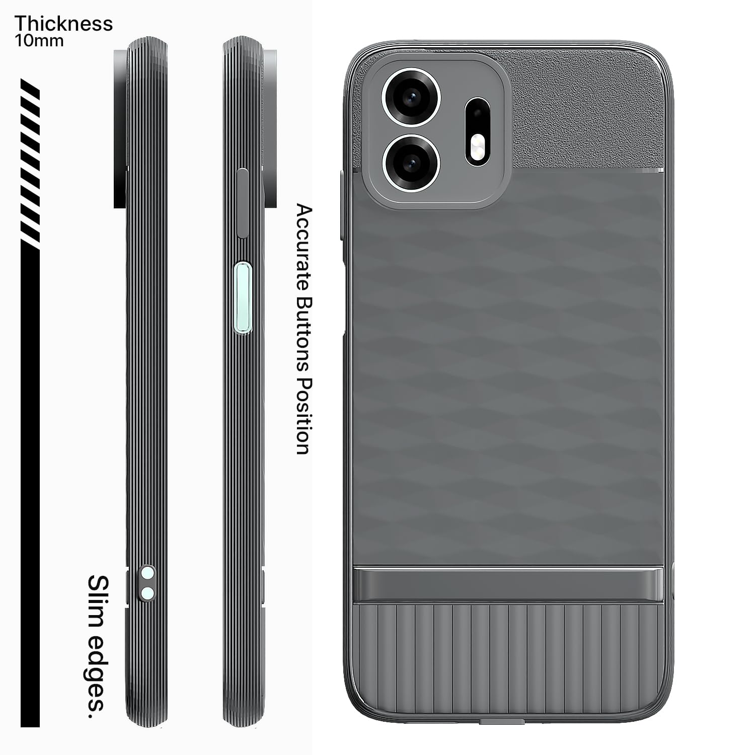 Pikkme OnePlus N6 5G grey mobile cover – photo 3