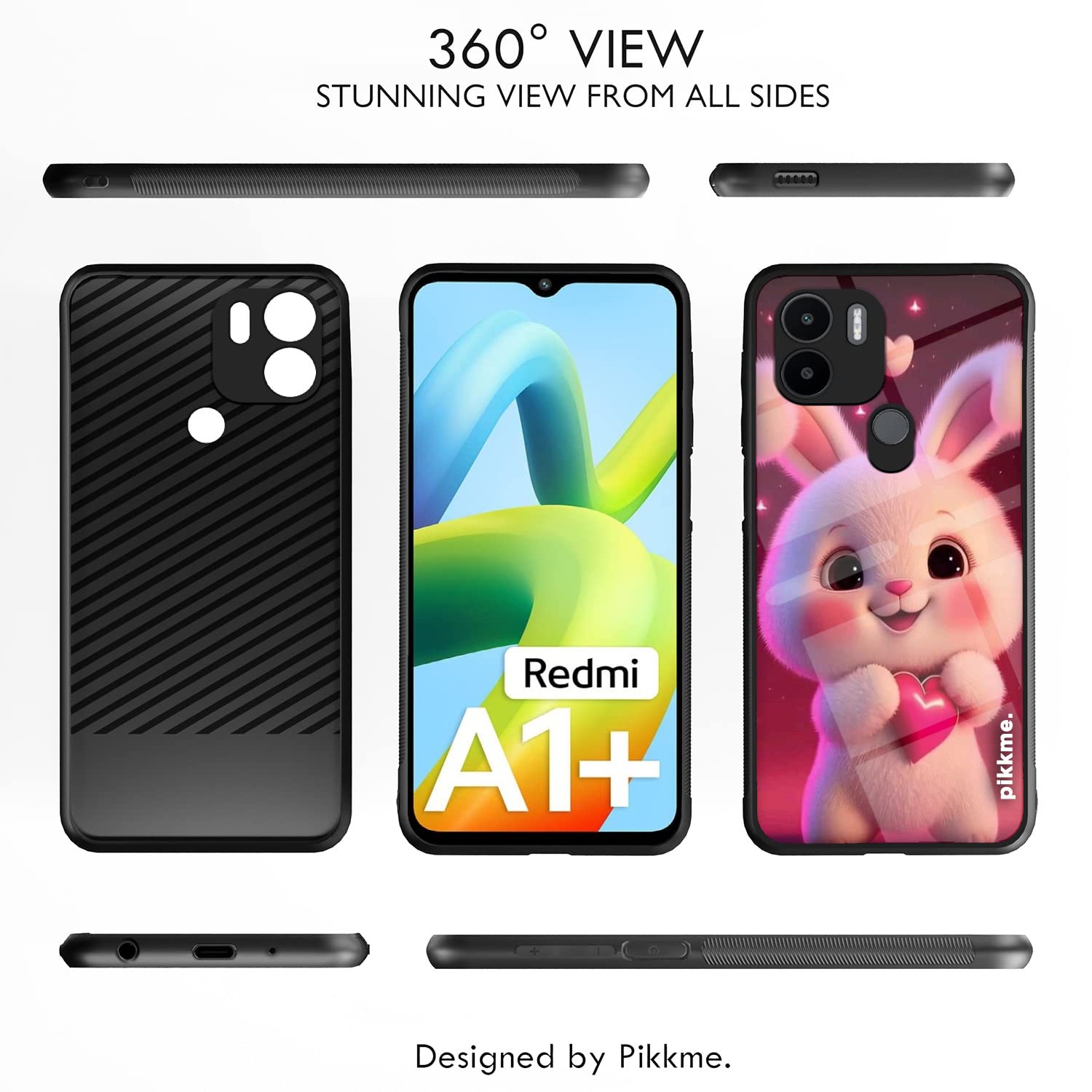 Redmi A1 Plus/A2 Plus/Poco C50 Hybrid mobile back cover by Pikkme – photo 2
