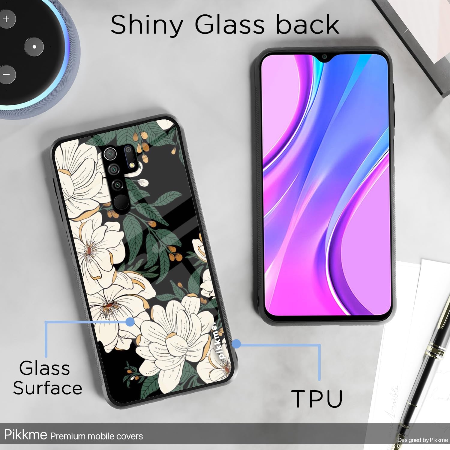 Flower Back cover for Redmi 9 Prime – Pikkme – photo 3