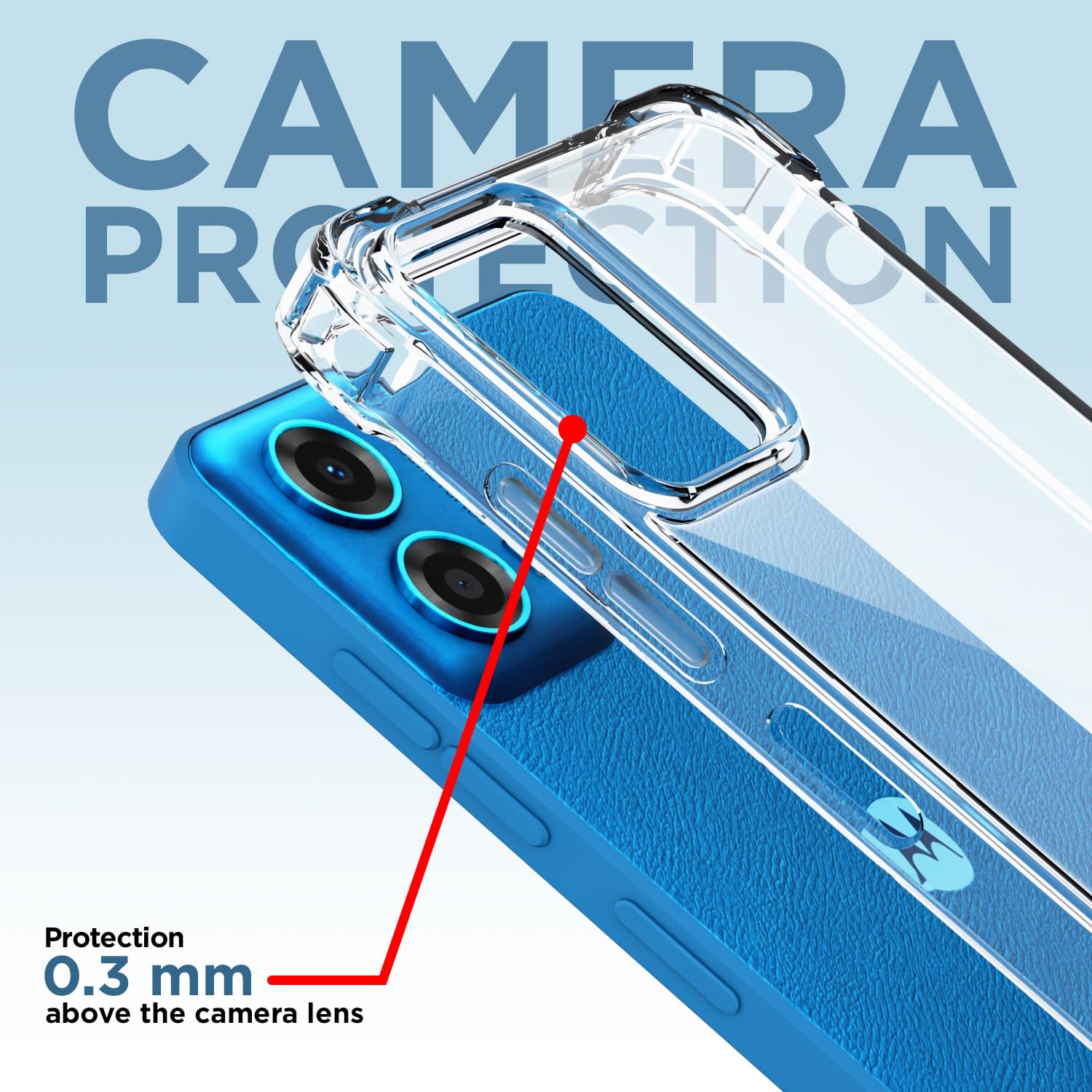 Transparent mobile cover for Moto G34/G45 5G – Pikkme – photo 5
