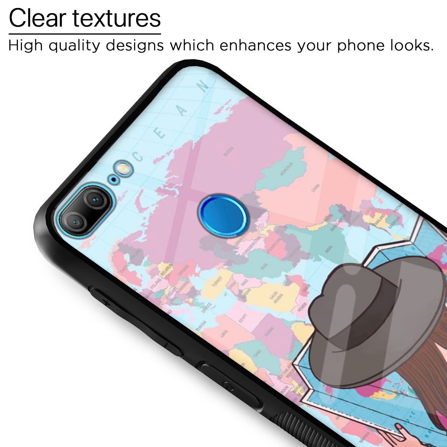 Pikkme Honor 9 Lite Hybrid mobile back cover – photo 4