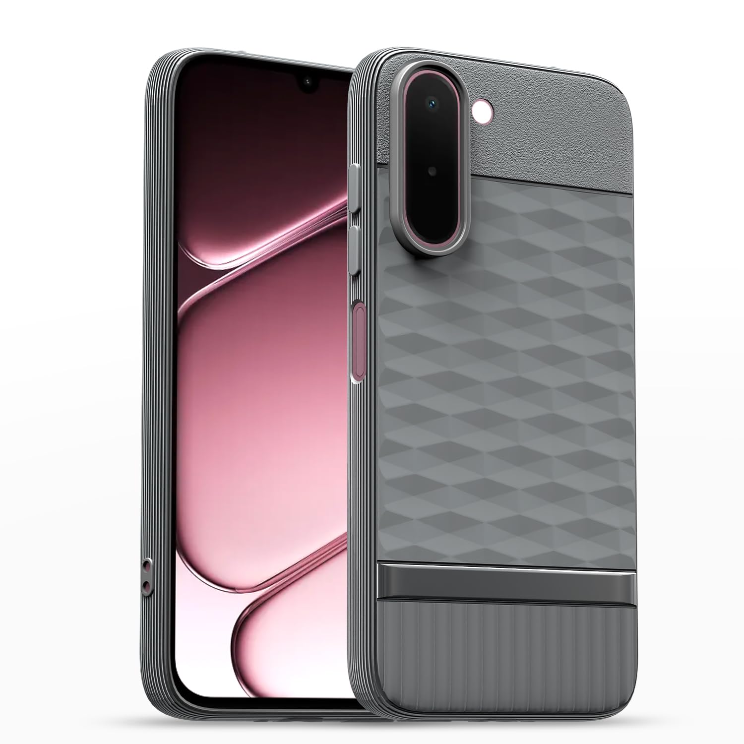 Pikkme OnePlus N6x Gencase grey phone cover