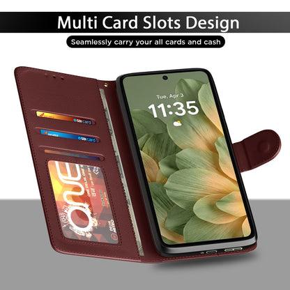 Moto Edge 70 Pro 5G Wallet mobile flip cover in brown by Pikkme – photo 5