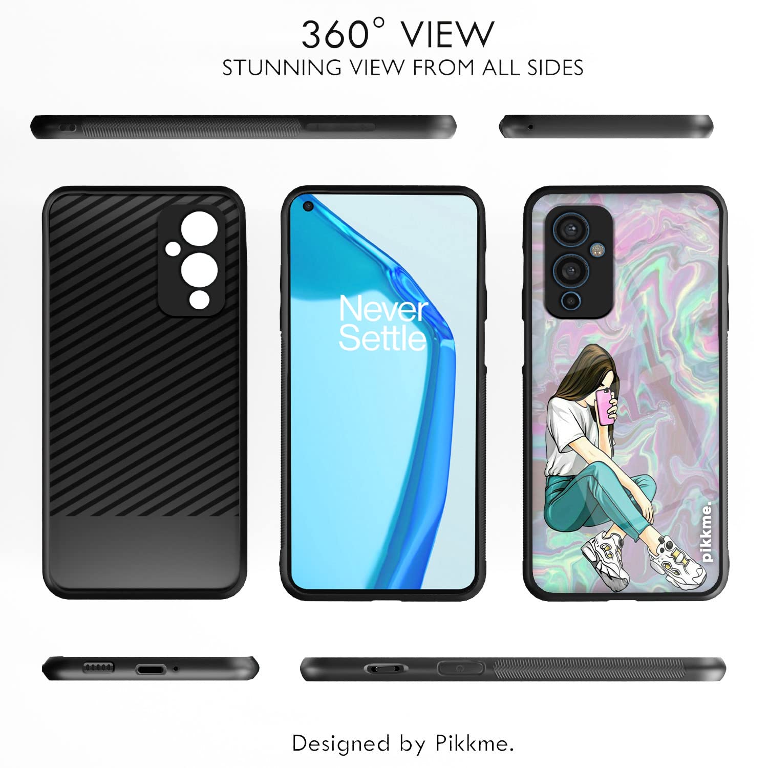 OnePlus 9 Hybrid back cover by Pikkme – photo 2