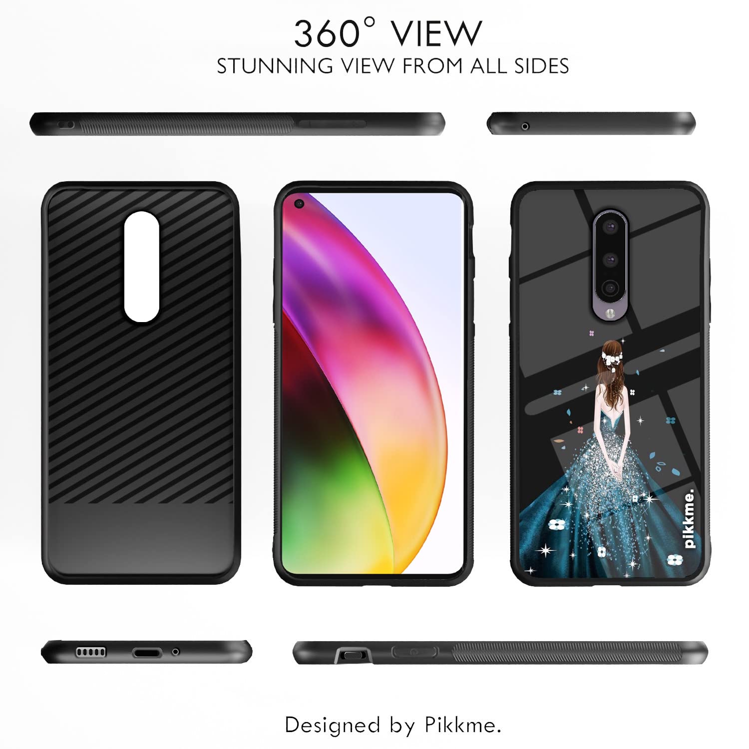 OnePlus 8 Hybrid mobile back cover by Pikkme – photo 2