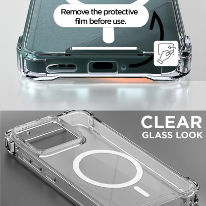 Moto Edge 70 Fusion 5G MagSafe back cover in transparent mag-safe by Pikkme – photo 3