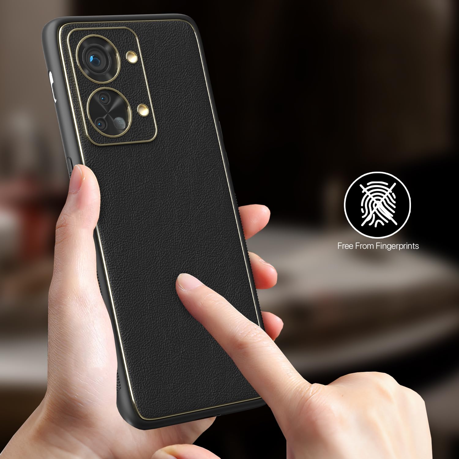 Pikkme OnePlus Nord 2T 5G black mobile cover – photo 6