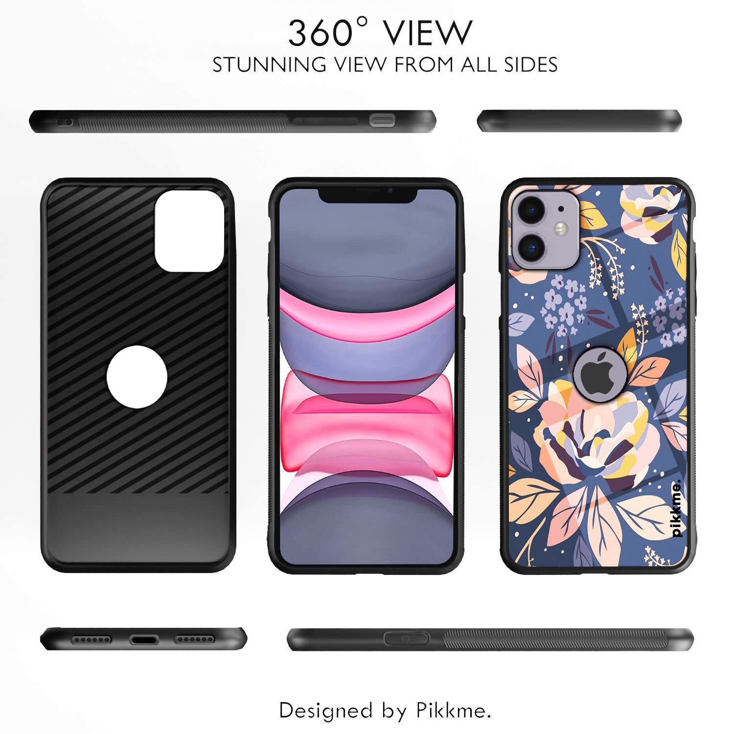 Pikkme iPhone 11 Flower phone cover – photo 2