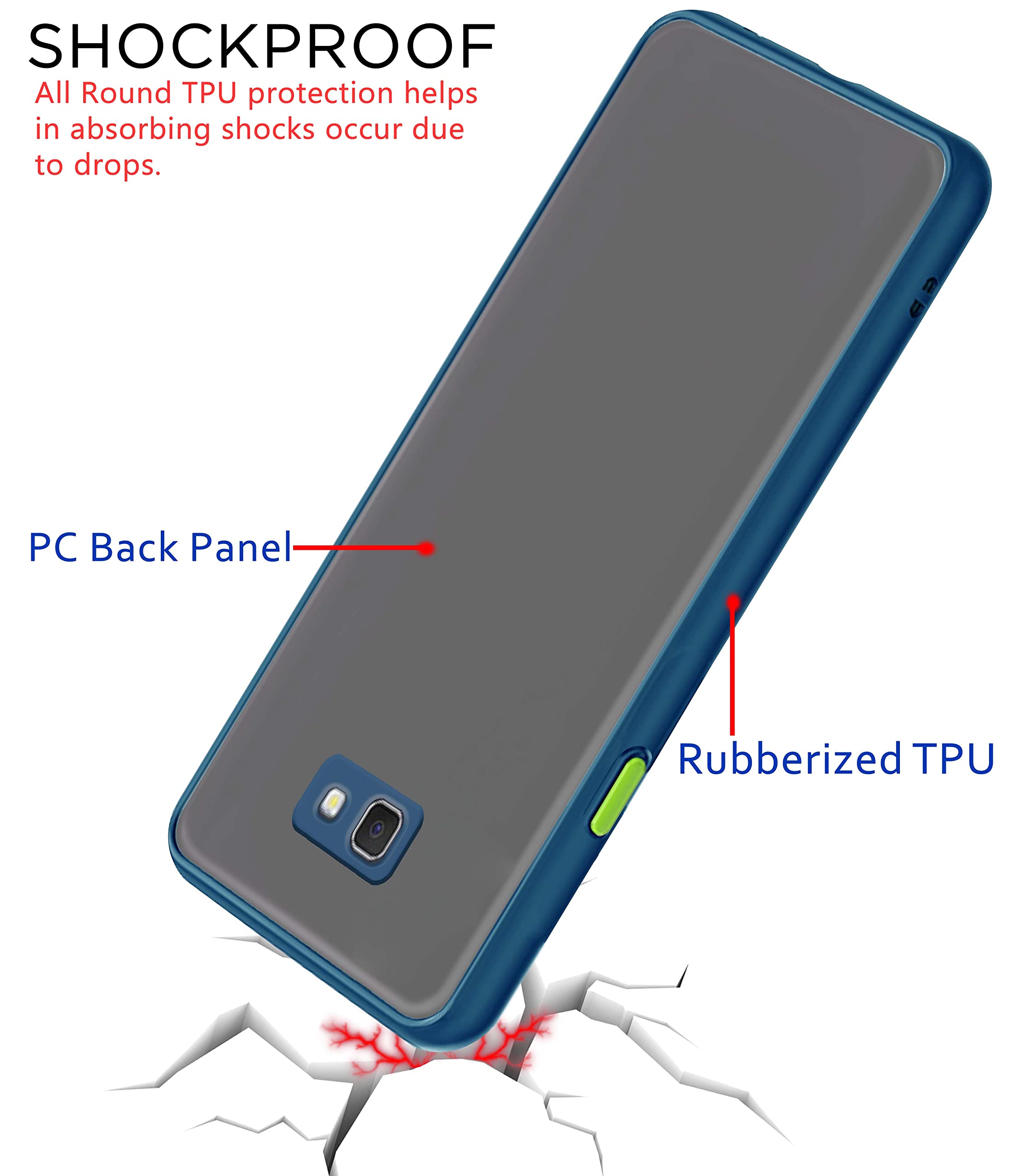 Blue mobile back cover for Samsung J7 Prime – Pikkme – photo 4