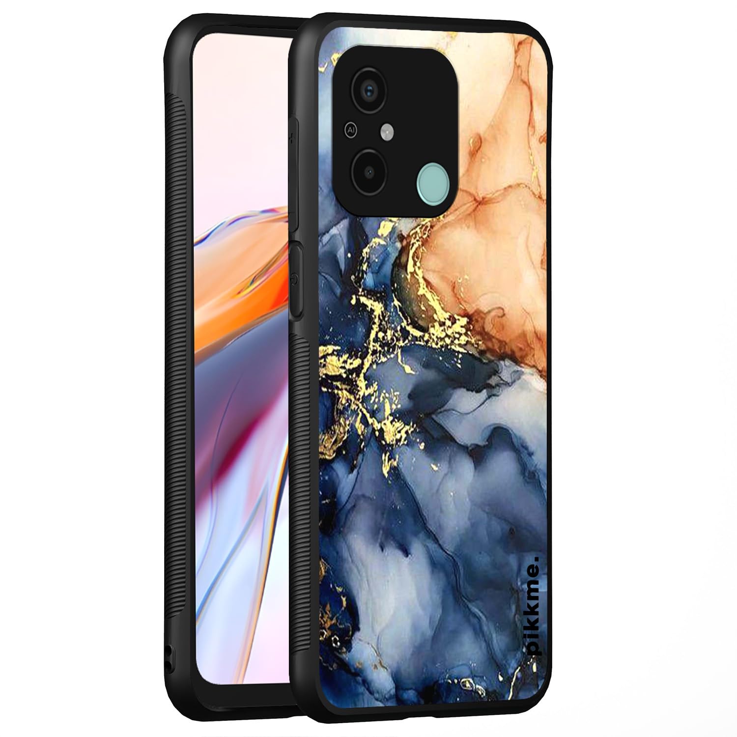 Pikkme back cover for Redmi 12C/Poco C55
