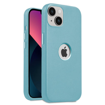 iPhone 14 mobile back cover in sky blue by Pikkme