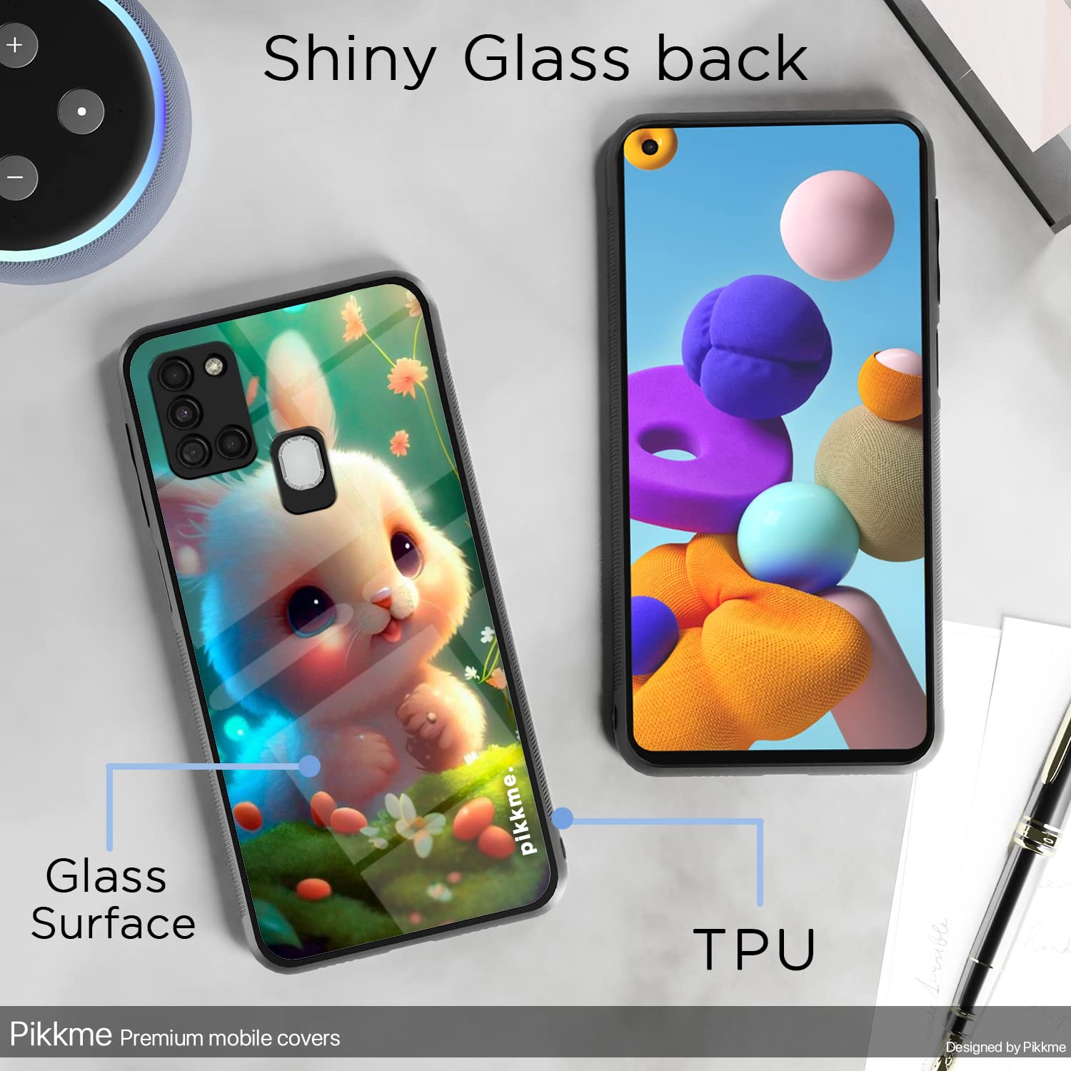 Samsung A21s Hybrid back cover by Pikkme – photo 3