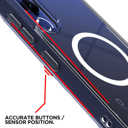 Pikkme Vivo V70 FE 5G transparent mag-safe back cover – photo 6