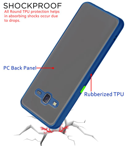 Pikkme blue mobile back cover for Samsung J7 2015/J7 – photo 4