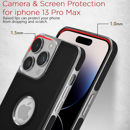 Chrome black back cover for iPhone 14 Pro Max – Pikkme – photo 5