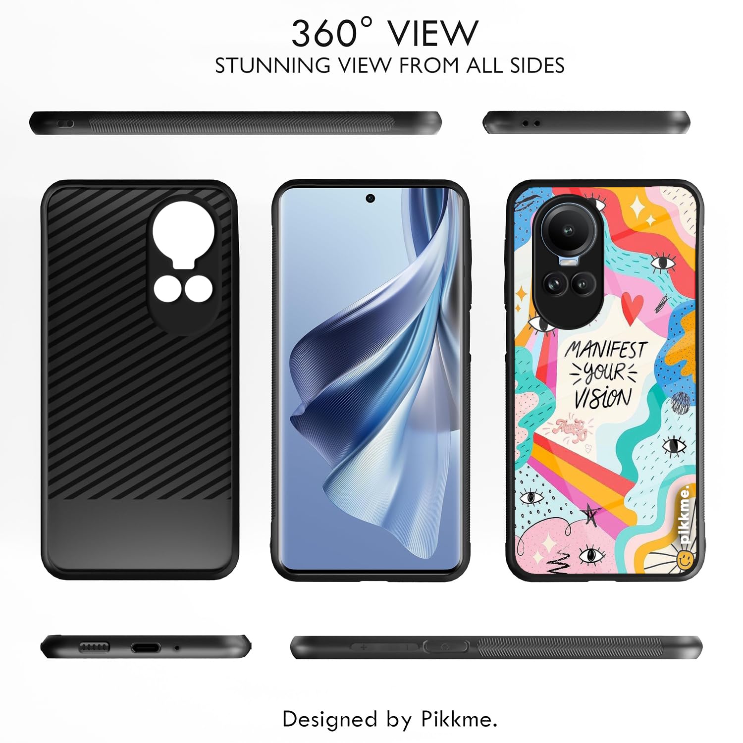 Pikkme Hybrid mobile back cover for Oppo Reno 10 Pro 5G – photo 2