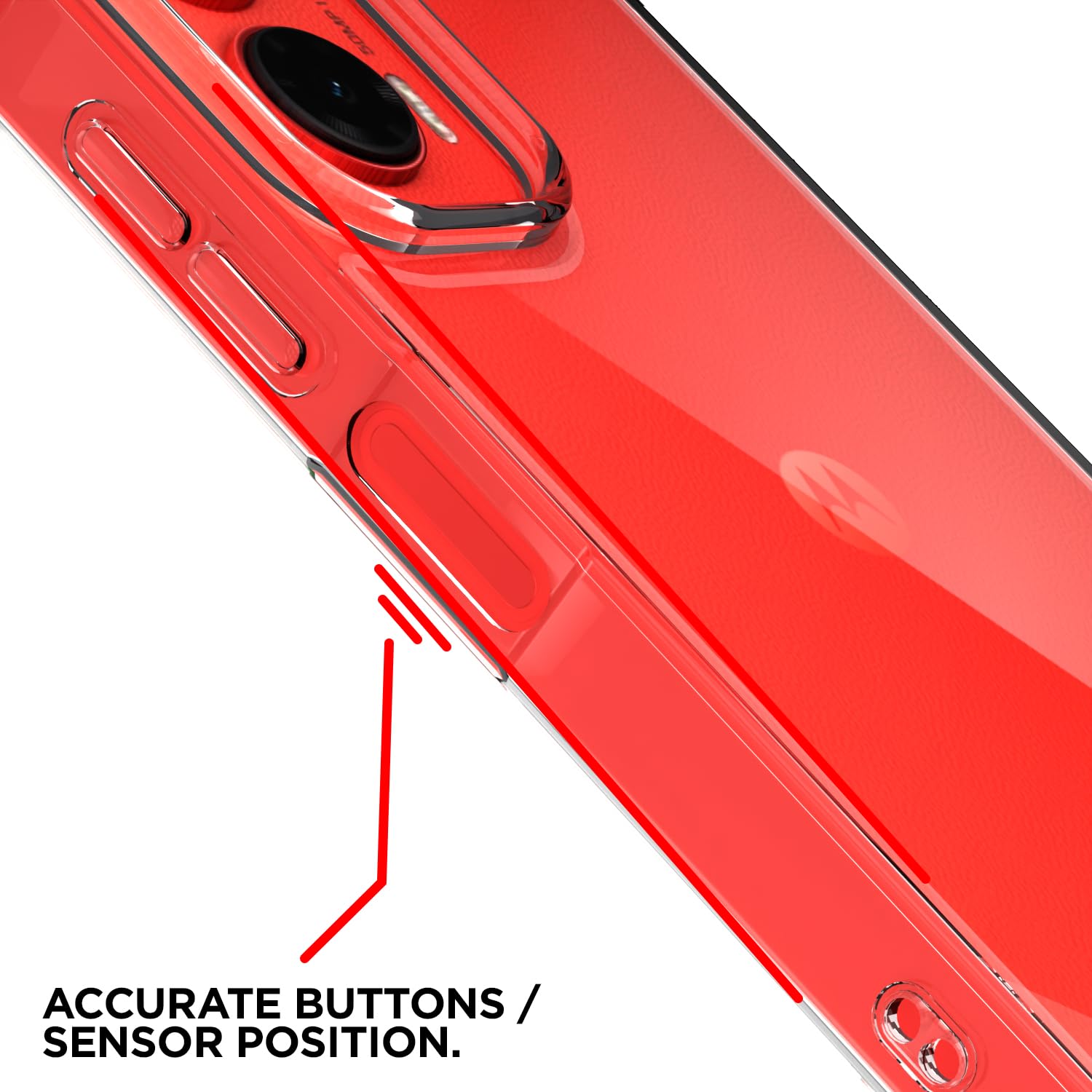 Pikkme Moto G35 5G transparent back cover – photo 6