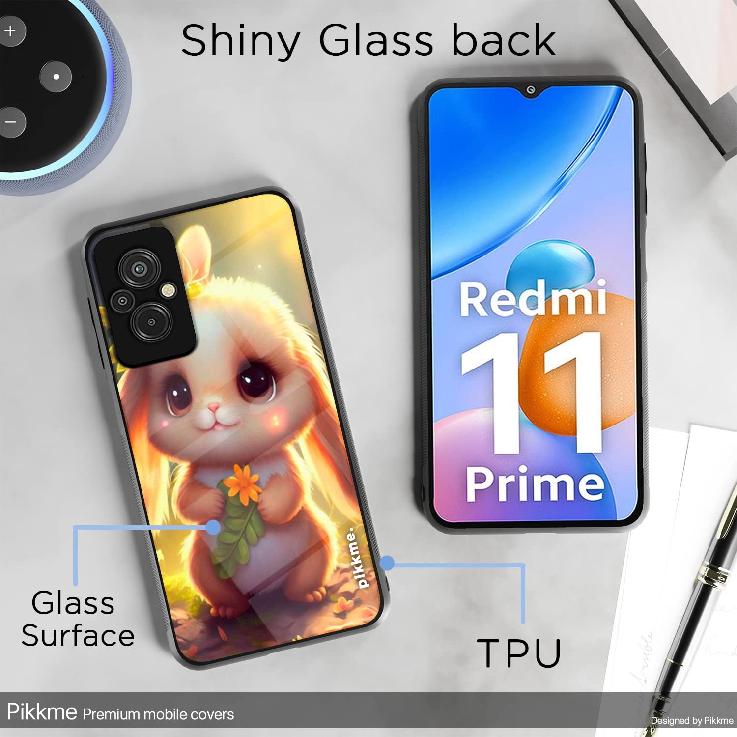 Redmi 11 Prime 4G Cat mobile cover by Pikkme – photo 3