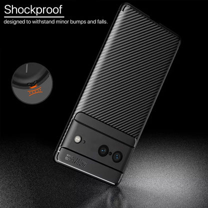 Pikkme black Carbon phone cover for Pixel 7 – photo 4